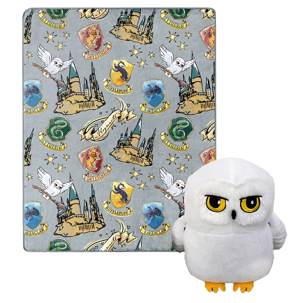 The Northwest Group Harry Potter Hugger Pillow & Silk Touch Throw Set