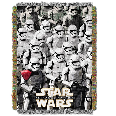 The Northwest Group Star Wars The Force Awakens 46'' x 60'' Woven Tapestry Throw Blanket