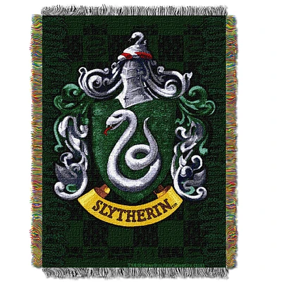 The Northwest Group Harry Potter Slytherin 46'' x 60'' Woven Tapestry Throw Blanket