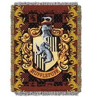 The Northwest Group Harry Potter Hufflepuff 46'' x 60'' Woven Tapestry Throw Blanket