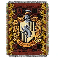 The Northwest Group Harry Potter Hufflepuff 46'' x 60'' Woven Tapestry Throw Blanket