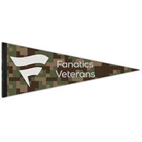 WinCraft Fanatics Corporate 12'' x 30'' Premium Veterans FAN Group Pennant