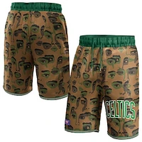 Unisex NBA & KidSuper Studios by Fanatics Brown Boston Celtics Hometown Shorts