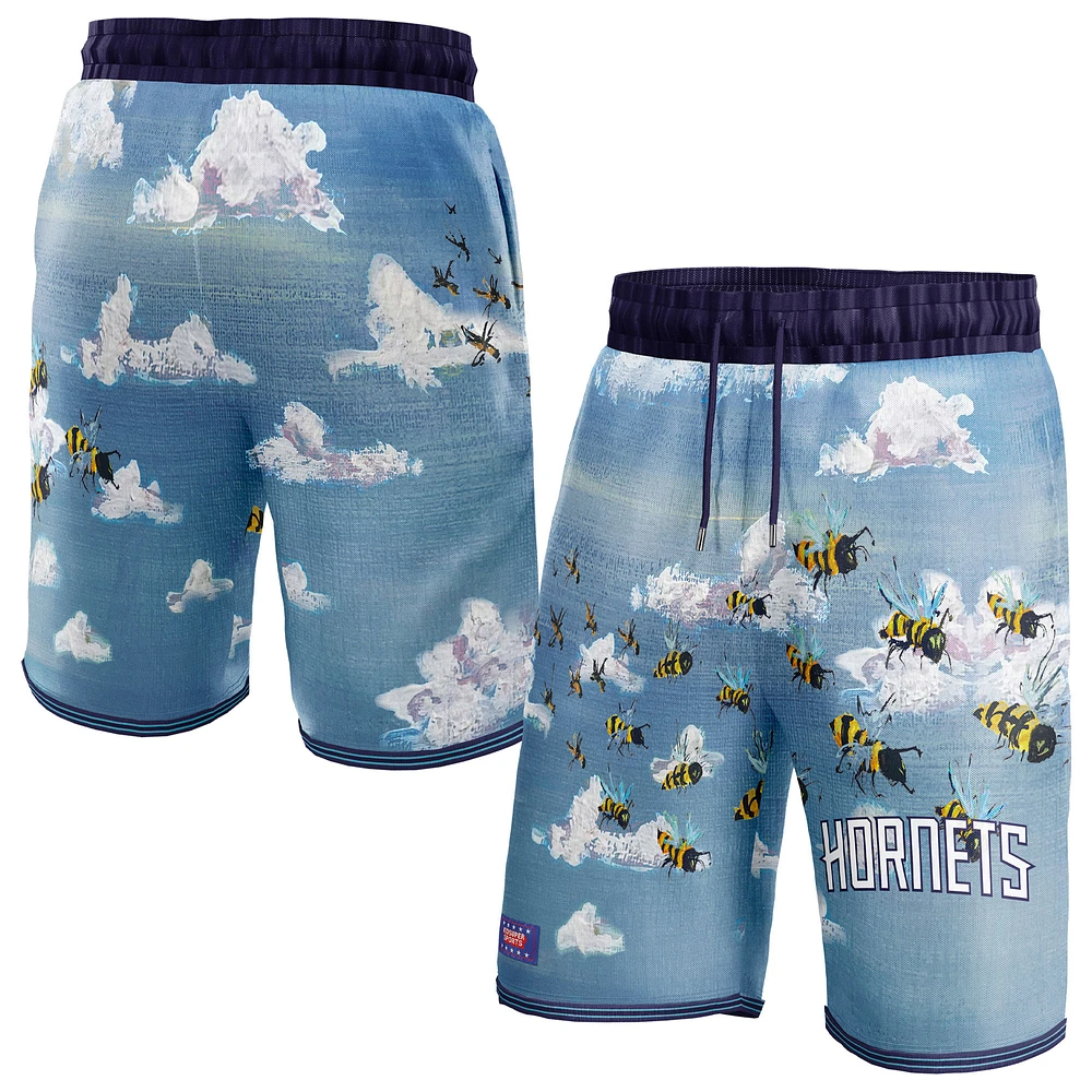 Unisex NBA & KidSuper Studios by Fanatics Blue Charlotte Hornets Hometown Shorts