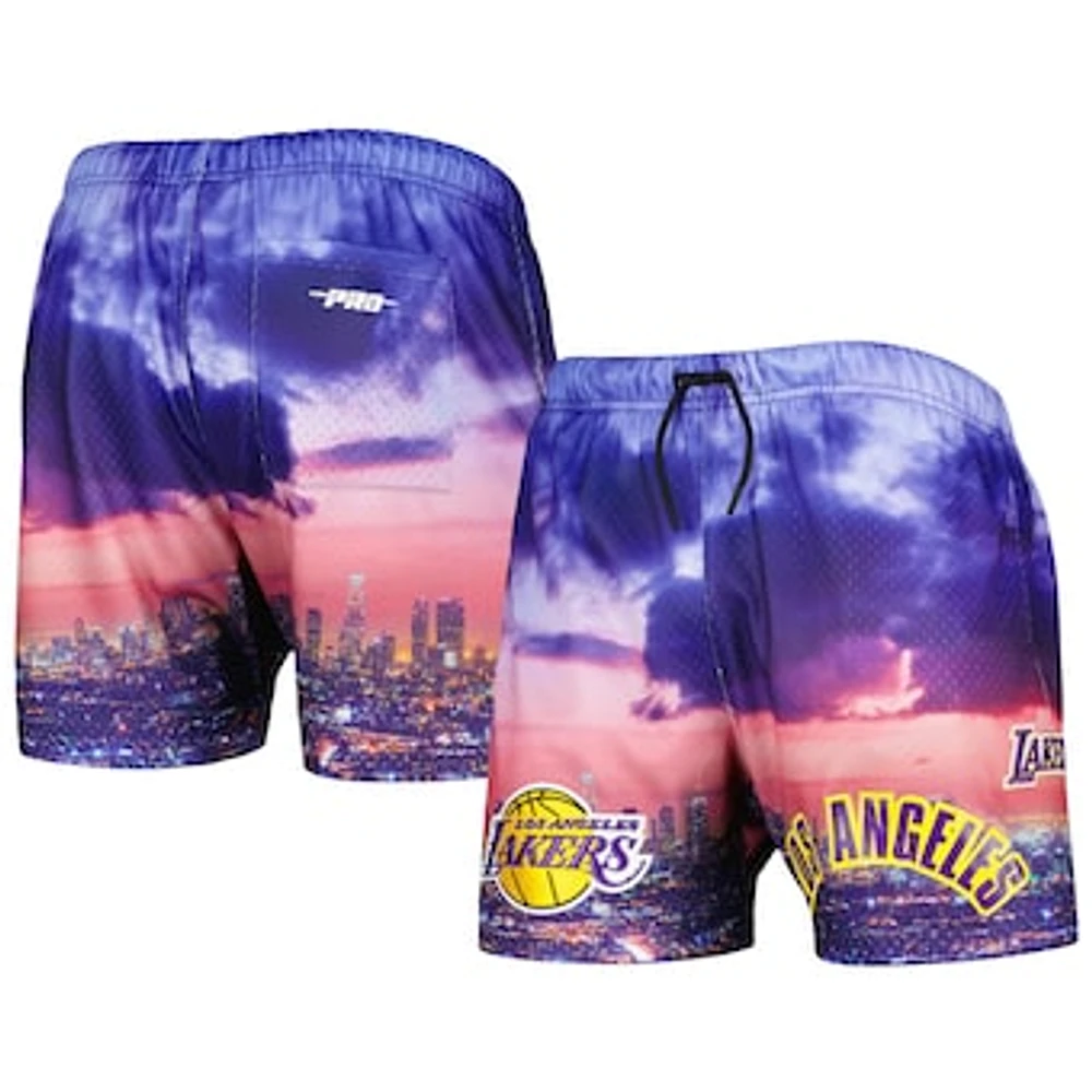 Men's Pro Standard Los Angeles Lakers Cityscape Shorts