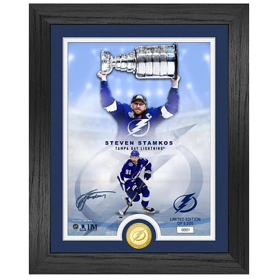 Highland Mint Steven Stamkos Tampa Bay Lightning 13'' x 16'' Framed Photo Collage Mint