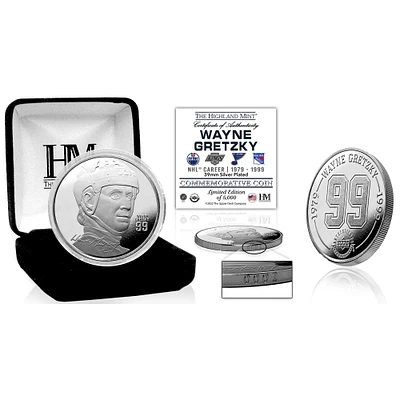Highland Mint Wayne Gretzky Silver Mint Coin