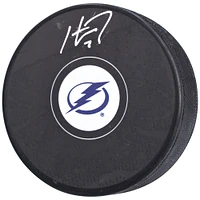 Haydn Fleury Tampa Bay Lightning Autographed Hockey Puck