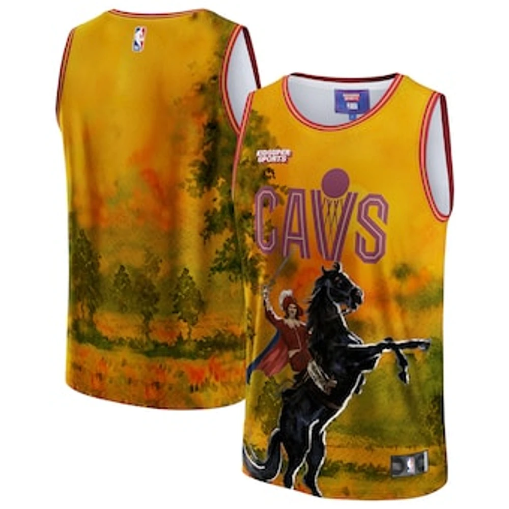 Unisex NBA & KidSuper Studios by Fanatics Gold Cleveland Cavaliers Hometown Jersey