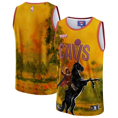 Unisex NBA & KidSuper Studios by Fanatics Gold Cleveland Cavaliers Hometown Jersey