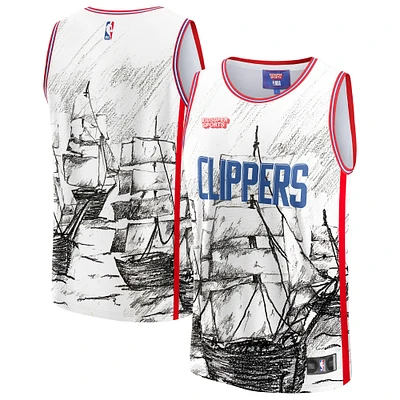 Unisex NBA & KidSuper Studios by Fanatics Gray LA Clippers Hometown Jersey