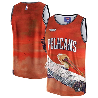 Unisex NBA & KidSuper Studios by Fanatics Red New Orleans Pelicans Hometown Jersey