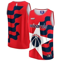 Unisex NBA & KidSuper Studios by Fanatics Red Washington Wizards Hometown Jersey