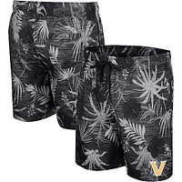 Men's Colosseum Black Vanderbilt Commodores What Else is New Swim Shorts