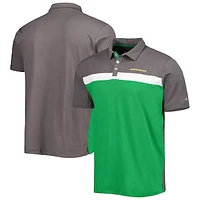 Men's Colosseum Charcoal Oregon Ducks Two Yutes Polo