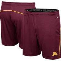 Men's Colosseum Maroon Minnesota Golden Gophers Laws of Physics Shorts