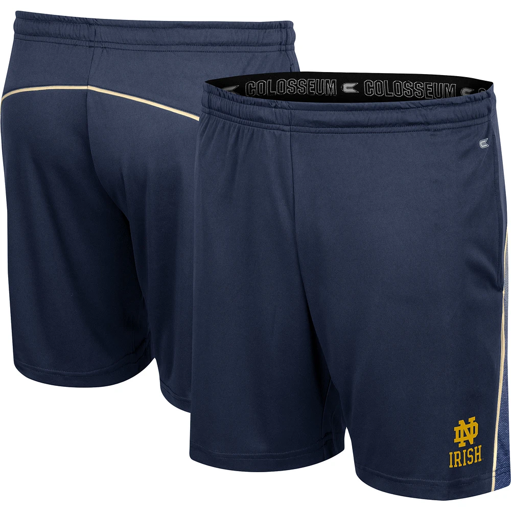 Men's Colosseum Navy Notre Dame Fighting Irish Laws of Physics Shorts