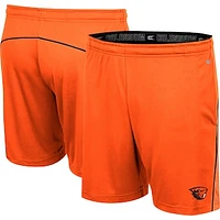 Men's Colosseum Orange Oregon State Beavers Laws of Physics Shorts