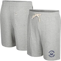 Men's Colosseum Heather Gray Cal Bears Love To Hear This Terry Shorts