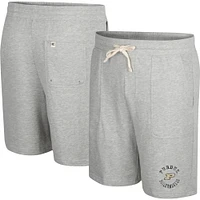 Men's Colosseum Heather Gray Purdue Boilermakers Love To Hear This Terry Shorts