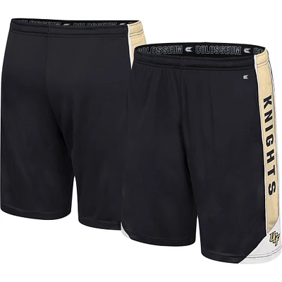 Men's Colosseum Black UCF Knights Haller Shorts