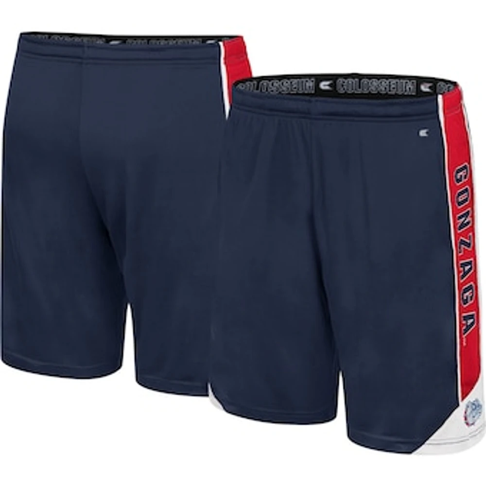 Men's Colosseum Navy Gonzaga Bulldogs Haller Shorts