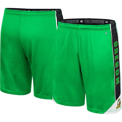 Men's Colosseum Green Oregon Ducks Haller Shorts