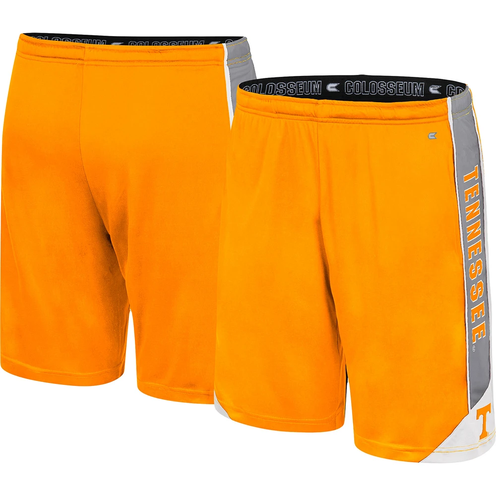 Men's Colosseum Tennessee Orange Volunteers Haller Shorts