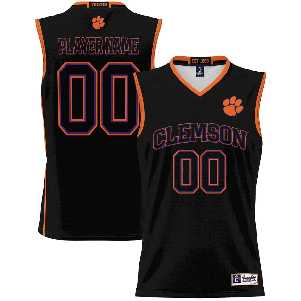 Youth GameDay Greats Black Clemson Tigers NIL Pick-A-Player Lightweight Women's Basketball Jersey