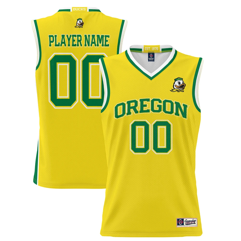 Youth GameDay Greats Oregon Ducks NIL Pick-A-Player Lightweight Women's Basketball Jersey