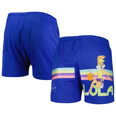 Men's Freeze Max Royal Looney Tunes Lola Bunny Striped Mesh Shorts