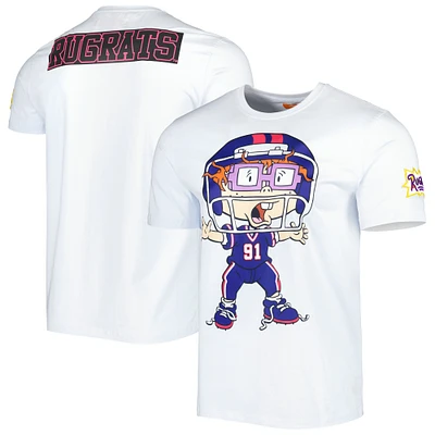 Unisex Freeze Max White Rugrats Wide Open Football T-Shirt