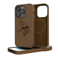 Brown Minnesota Vikings iPhone Magnetic Bump Case