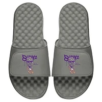 Youth ISlide x BreakingT Kirk Cousins Gray NFLPA 8 Chainz Slide Sandals