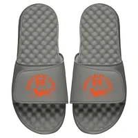Youth ISlide x BreakingT Joe Burrow & Ja'Marr Chase Gray NFLPA Homecoming Kings Slide Sandals