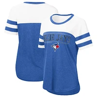 Women's Touch Royal/White Toronto Blue Jays Setter - T-Shirt