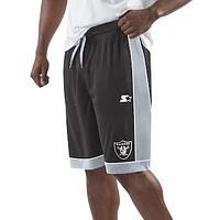 Men's Starter Black Las Vegas Raiders Fan Favorite - Shorts