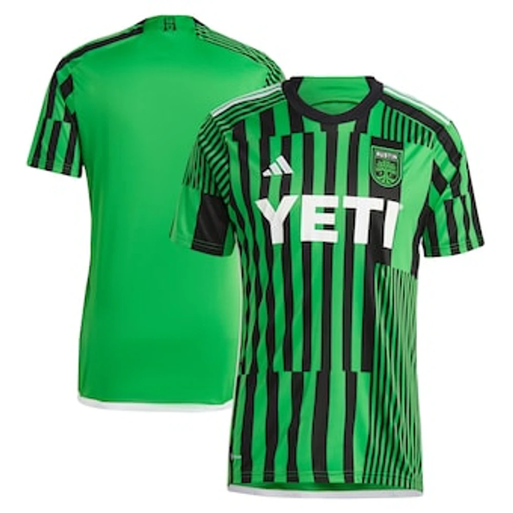 Men's adidas Green Austin FC 2023 Las Voces Kit Replica Jersey