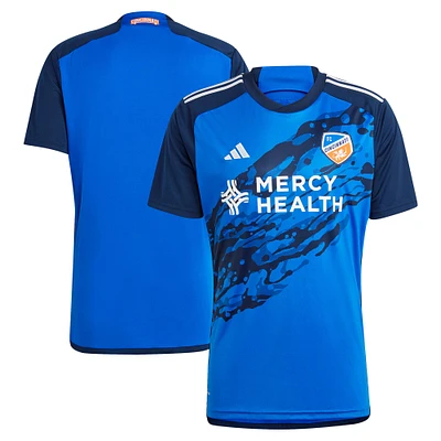 Men's adidas Blue FC Cincinnati 2023 River Kit Replica Jersey