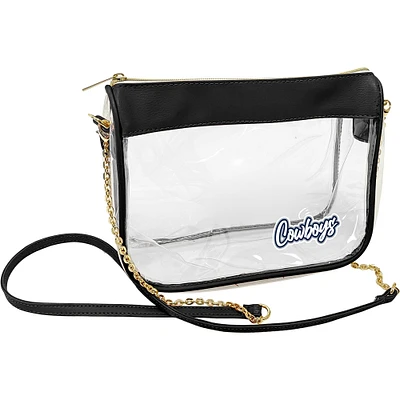 Dallas Cowboys Hype Stadium Crossbody Clear Bag