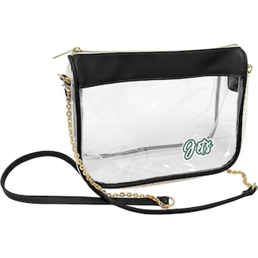 New York Jets Hype Stadium Crossbody Clear Bag