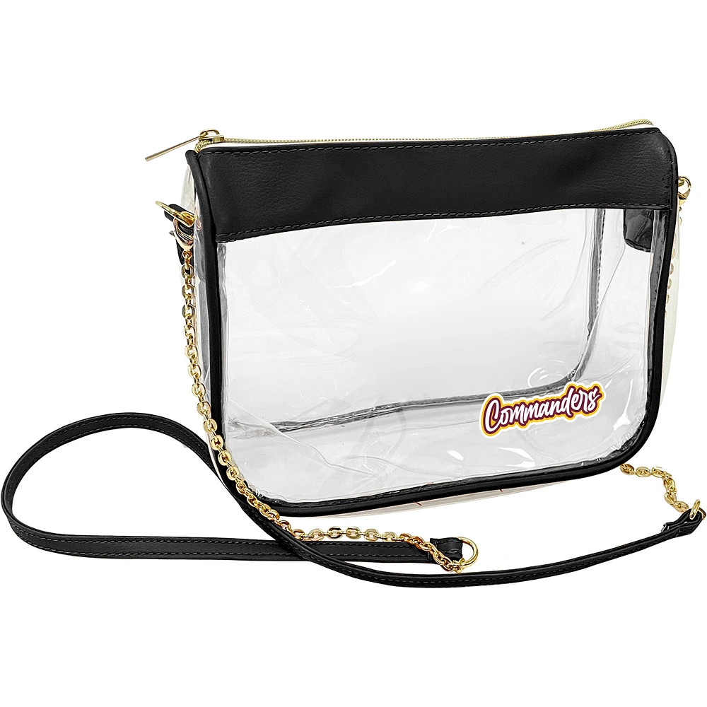 Washington Commanders Hype Stadium Crossbody Clear Bag