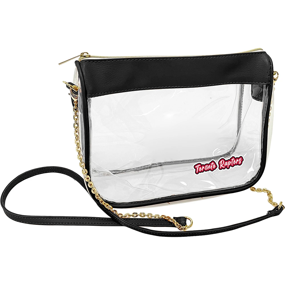 Toronto Raptors Hype Stadium Crossbody Clear Bag