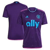 Men's adidas Purple Charlotte FC 2023 Crown Jewel Kit Replica Jersey