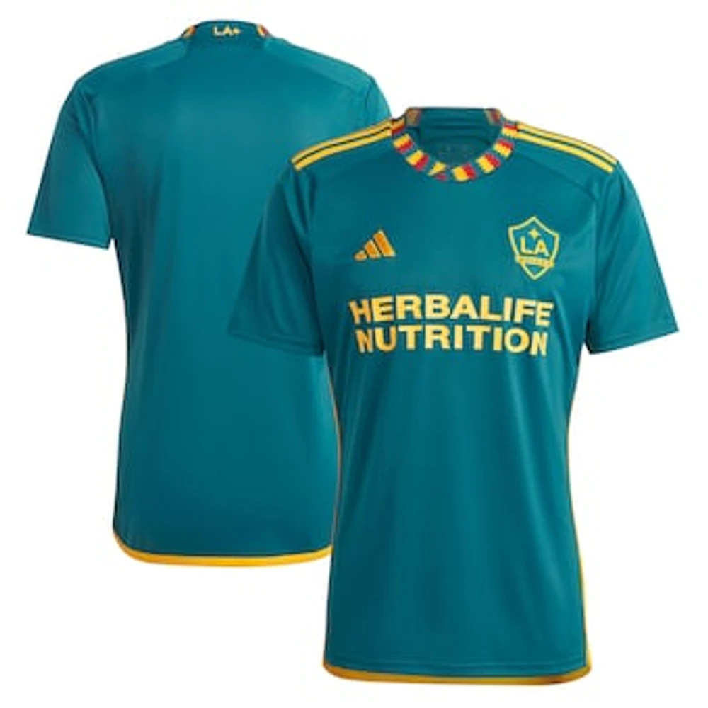 Men's adidas Green LA Galaxy 2023 Kit Replica Jersey