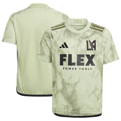 Youth adidas Green LAFC 2023 Smokescreen Replica Jersey