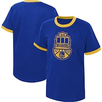 Youth Royal Golden State Warriors Hoop City High Contrast T-Shirt