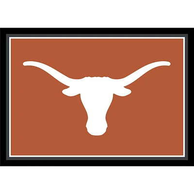 Imperial Texas Longhorns 7'8'' x 10'9'' Spirit Rug
