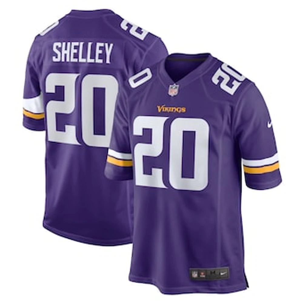 Men's Nike Duke Shelley Purple Minnesota Vikings Home Game Player Jersey