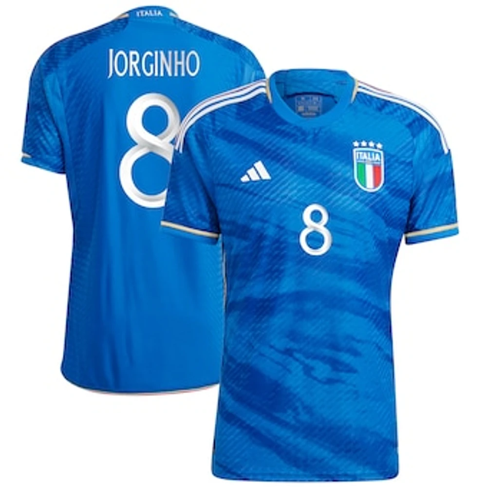 Men's adidas Jorginho Blue Italy National Team 2023/24 Home